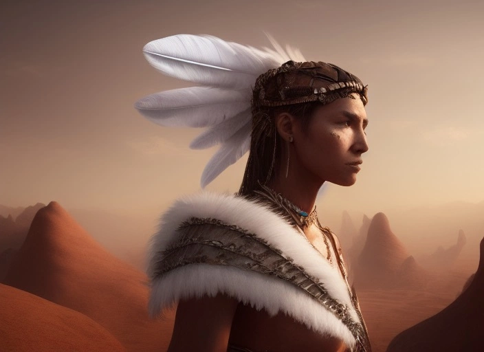 05005-3315244469-a highly detailed epic cinematic concept art CG render digital painting artwork_ an epic  nomad tribal warrior woman with white.webp
